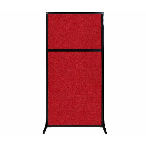 Versare Work Station Screen 33" x 70" Red Fabric 1841127 - main